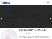 Tablet Screenshot of ohioslargestplayground.com